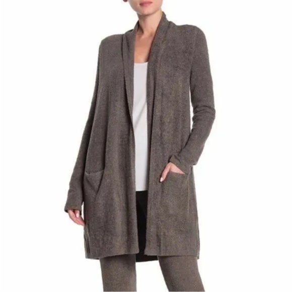 Barefoot Dreams Cozy Chic Lite Essentials Long Cardigan sz small - Picture 1 of 7